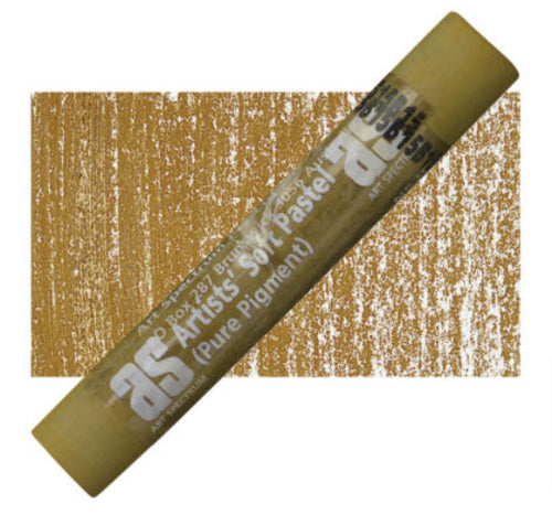 Artist Pastel in Greenish Umber N 579, featuring lightfast pigments for smooth blending and earthy tones for rich artwork.