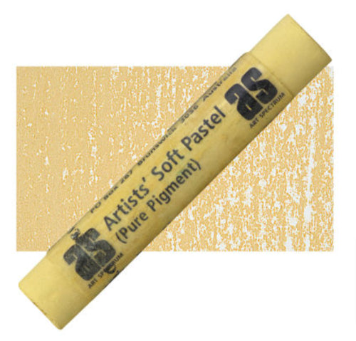 Soft round pastel stick in Raw Sienna T 544, featuring vibrant color and velvety texture, ideal for all artists.