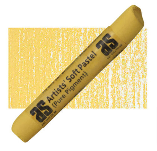 Vibrant yellow ochre pastel for artists, offering rich texture, smooth application, and versatile blending options.
