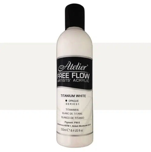 Acrylic Paint - At Ff 250ml Titanium White