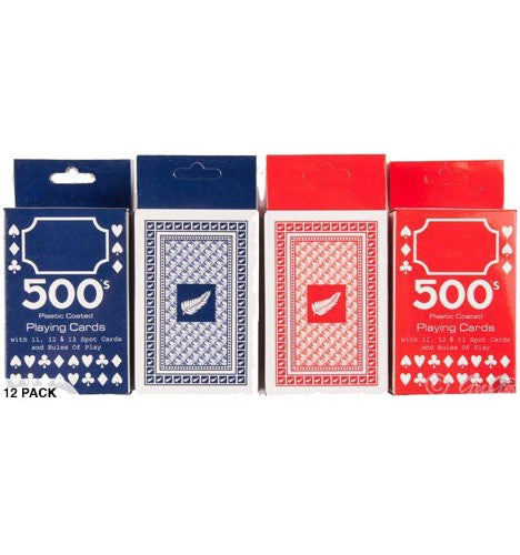 500's Playing Cards ( 12 Pack )