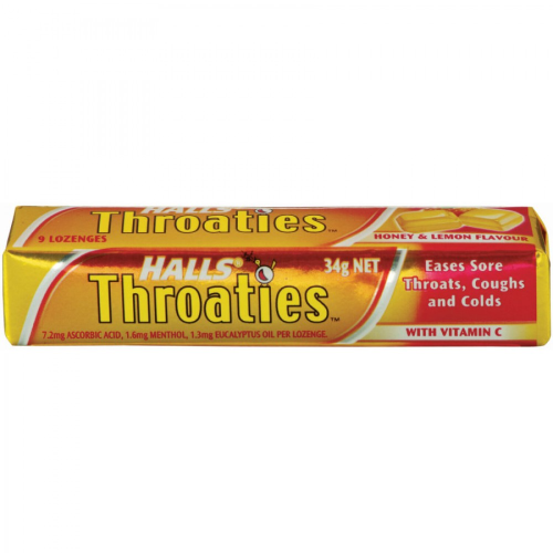 Throaties Lemon and Honey 34g ( 20 Pack )