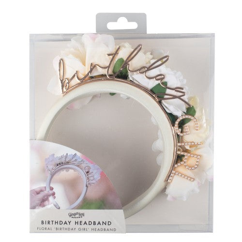Birthday Bloom Birthday Headband
