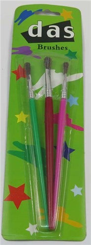 Artist Brush Set featuring soft pony hair for smooth strokes in watercolor, acrylics, oils, and gouache.