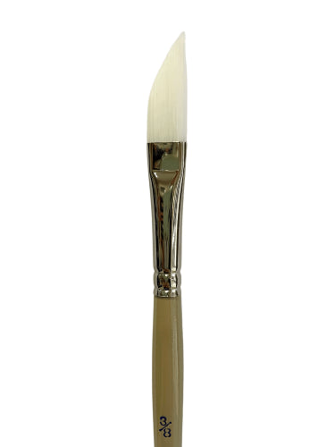 Artist Brush - S9970 White Taklon Dagger 3/8"