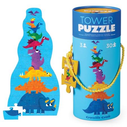 Tower Puzzle - Croc Creek Dinosaur (30pcs)