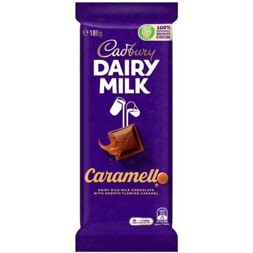 Cadbury Chocolate Block Caramello 180g ( 15 Pack )