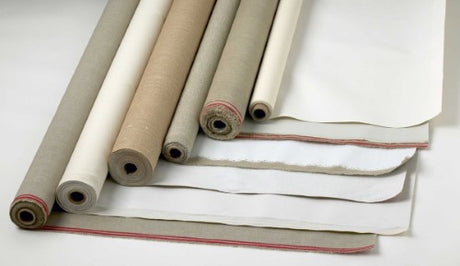 Fdx Watercolour Roll 58" x 3yd, 100% cotton, ideal for vibrant watercolour and mixed media art projects.