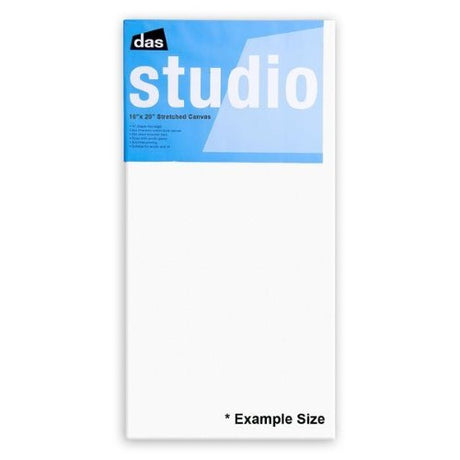 Premium 10x20 inch artist canvas made from 100% cotton, ideal for oil and acrylic painting, featuring a durable, acid-free surface.