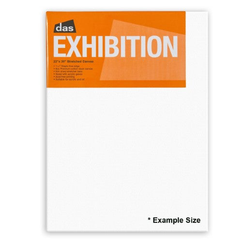 Das Exhibition 1.5 Canvas, 22x30 inches, made of long-fibre cotton for vibrant painting and excellent durability.