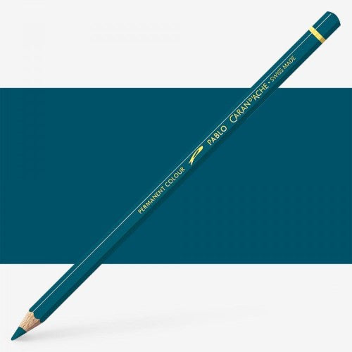 Caran d'Ache Pablo Dark Grey artist pencils for rich color layering and blending, ideal for artists and designers.