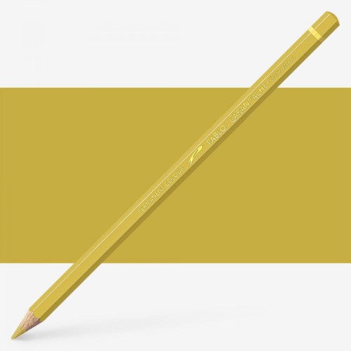 Caran d'Ache Pablo Golden Ochre artist pencils, featuring a rich hue for vibrant, durable color applications.