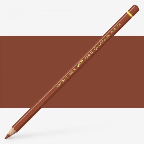 Caran d'Ache Pablo Cinnamon artist pencils featuring 3.8 mm lead, ideal for vibrant, detailed illustrations on various surfaces.