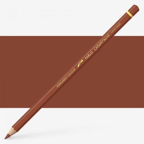Caran d'Ache Pablo Cinnamon artist pencils featuring 3.8 mm lead, ideal for vibrant, detailed illustrations on various surfaces.