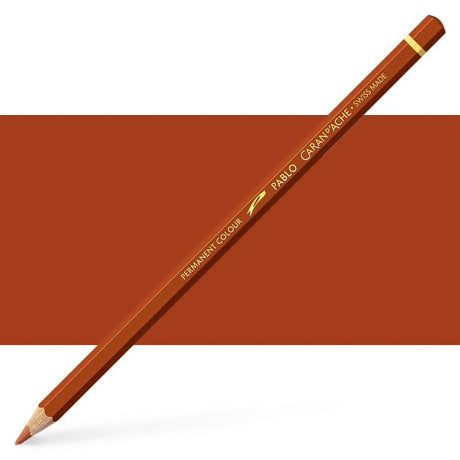 Caran d'Ache Pablo Russet Artist Pencils with 120 hues for vibrant, lightfast artworks on various textures.