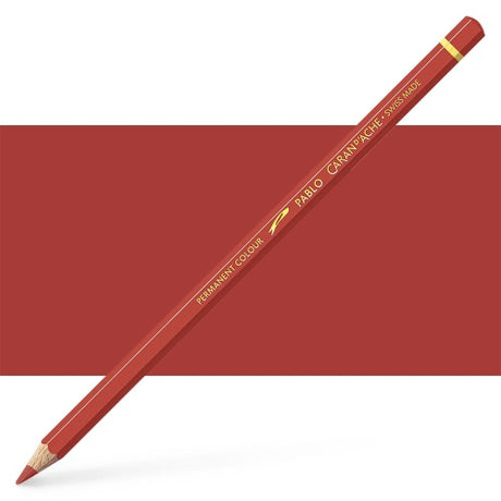 Caran d'Ache Pablo Mahogany artist pencils featuring rich colors, excellent lightfastness, and a luxurious texture for vibrant artworks.