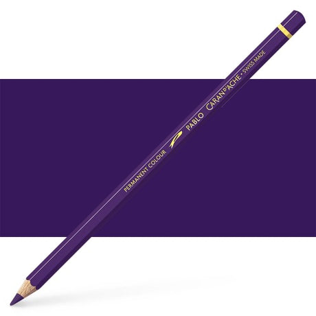 Caran d'Ache Pablo Lilac artist pencils, vibrant color, smooth blending, 3.8 mm lead, premium quality for all artists.
