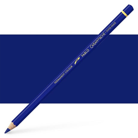 Caran d'Ache Pablo Royal Blue artist pencils for vibrant, high-quality drawings with excellent lightfastness and opacity.