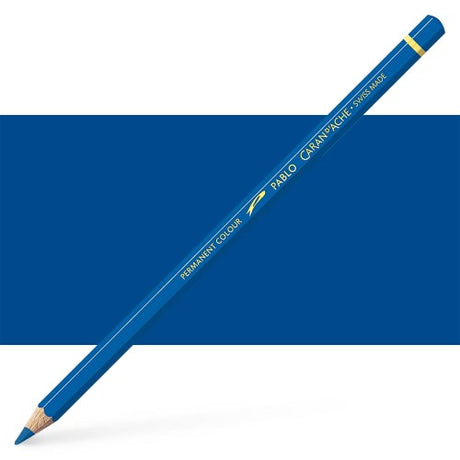 Caran d'Ache Pablo Sapphire Blue artist pencils, ideal for vibrant, professional-quality drawings and illustrations.