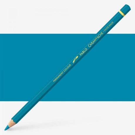 Caran d'Ache Pablo Cobalt Blue artist pencils - vibrant, high-quality color for professional and aspiring artists.