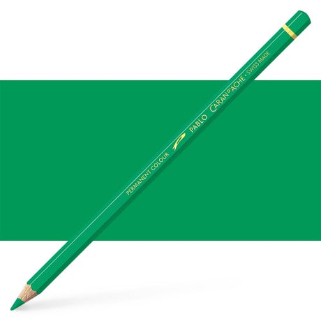 Caran d'Ache Pablo Greyish Green artist pencils offering vibrant colors and precision for diverse artistic projects.