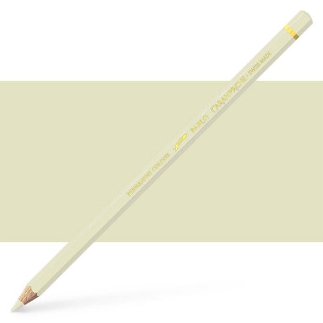 Caran d'Ache Pablo Light Beige (3) artist pencil with a 3.8 mm lead for vibrant color blending and layering.