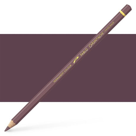Pablo Sepia artist pencils by Caran d'Ache, featuring high-covering leads in a range of 120 colors, ideal for realism.