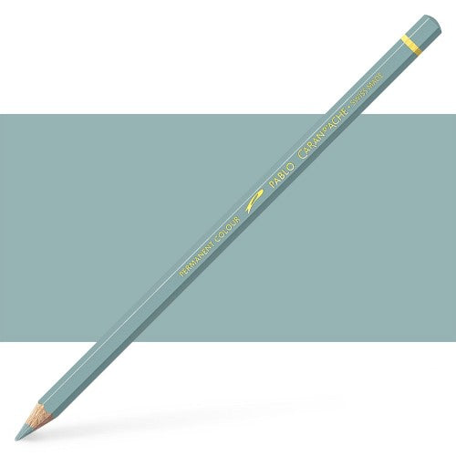Caran d'Ache Pablo Silver Artist Pencils with rich, vibrant colors and exceptional lightfastness, ideal for creative projects.