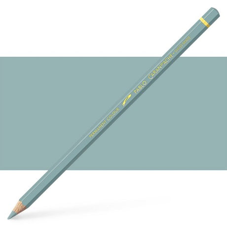 Caran d'Ache Pablo Silver Artist Pencils with rich, vibrant colors and exceptional lightfastness, ideal for creative projects.
