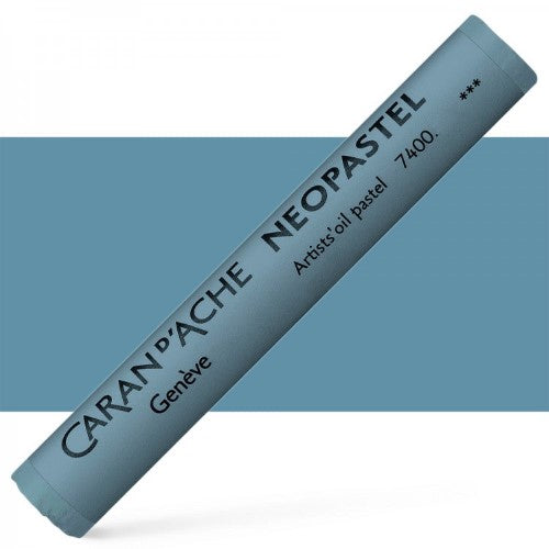 Set of 3 Caran D’ache Neopastel Grey pastels, featuring soft texture for blending and high pigment for vibrant artwork.