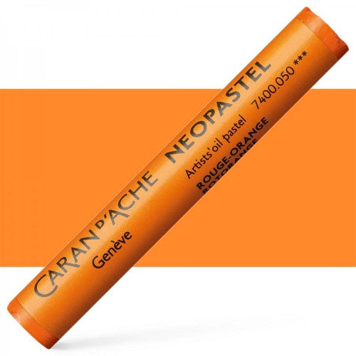 Artist Pastels - Caran D’ache Neopastel Flame Red (Set of 3)