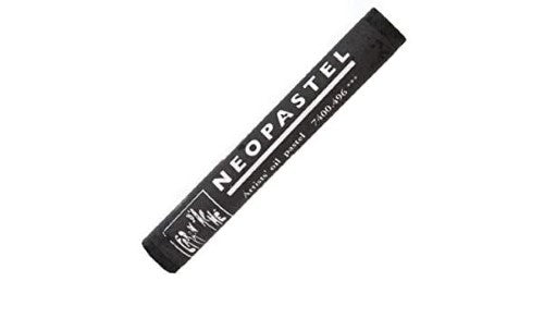 Set of 3 Caran d'Ache Neopastel Ivory Black pastels, ideal for vibrant and durable artworks on various surfaces.