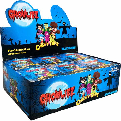 Ghouliez Chewy Tape Blueberry 85g ( 12 Pack )