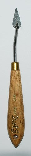 Das 1317 Painting Knife with flexible steel blade, ergonomic handle for precision in oil and acrylic painting.