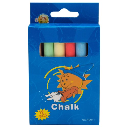 Vibrant 12pcs Artist Chalk set for creative projects, smooth application, washable, perfect for artists and classrooms.