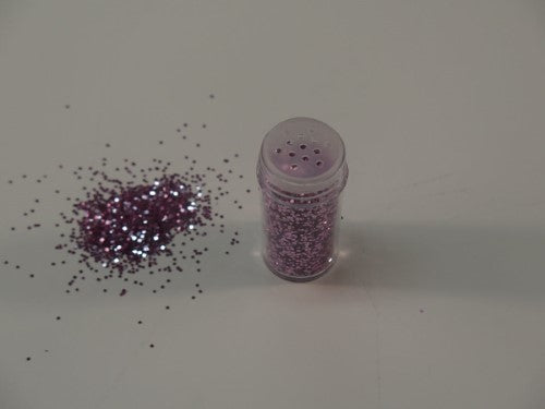 Lavender glitter for crafting; ideal for scrapbooking, card making, and DIY decorations, 10gm ultra-fine particles.