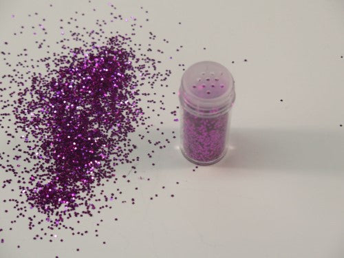 Fine maroon glitter in a 10g bottle, perfect for arts and crafts, safe, non-toxic, and versatile for any project.