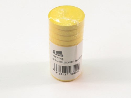 Brilliant yellow tempera block for vibrant, opaque color in art projects; smooth application and exceptional lightfastness.