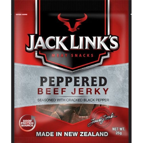 Jack Link's Beef Jerky Peppered 25g ( 10 Pack )