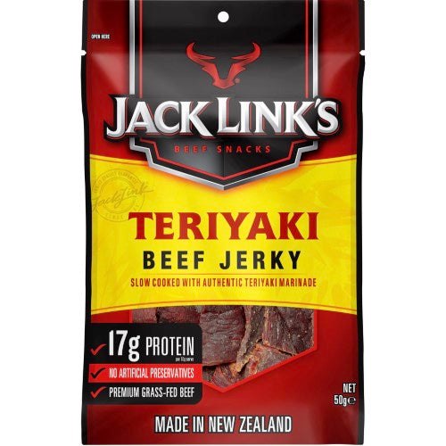 Jack Link's Beef Jerky Teriyaki 50g ( 10 Pack )