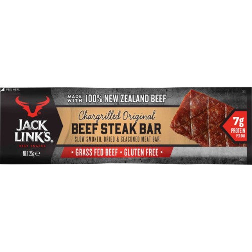 Jack Link's Steak Bar Chargrilled Original 25g ( 12 Pack )