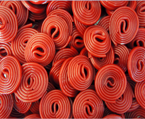 Damel Strawberry Wheels ( 2kg bag )