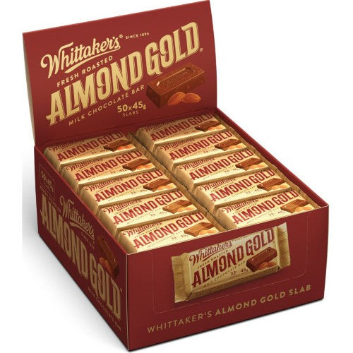 Whittakers Almond Slab 45g ( 50 Pack )