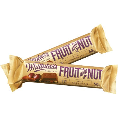 Whittaker's Fruit & Nut 50g ( 36 Pack )