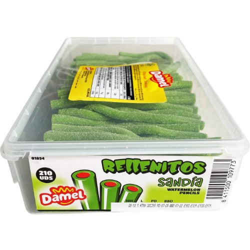 Damel Sour Watermelon Blowpipes ( 210 Pack )