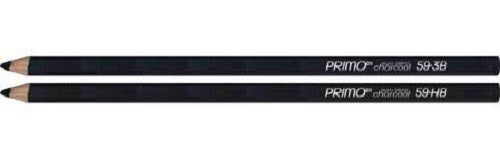 PRIMO EURO BLEND CHARCOAL PENCIL 3B with creamy texture for soft, rich sketches and illustrations, crafted from Incense Cedar wood.