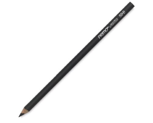 Primo Euro Blend Charcoal Pencil B provides smooth application, ideal for blending and shading in any artistic project.