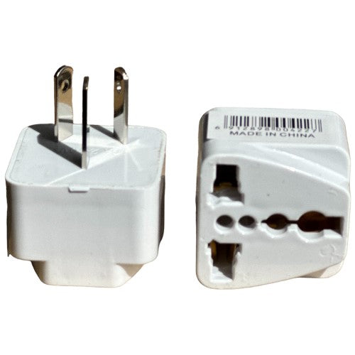 White Adapter 3 Pin ( 12 Pack )