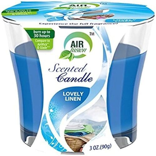 Air Fusion Candle Lovely Linen ( 12 Pack )