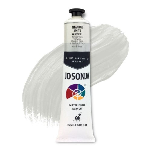 Acrylic Paint - Jo Sonja's 75ml Titanium White
